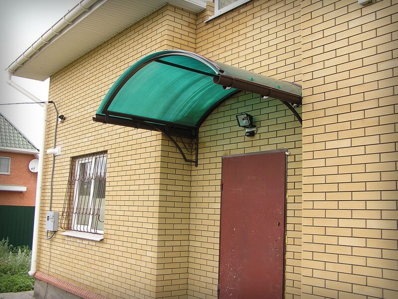 Зеленый сотовый поликарбонат